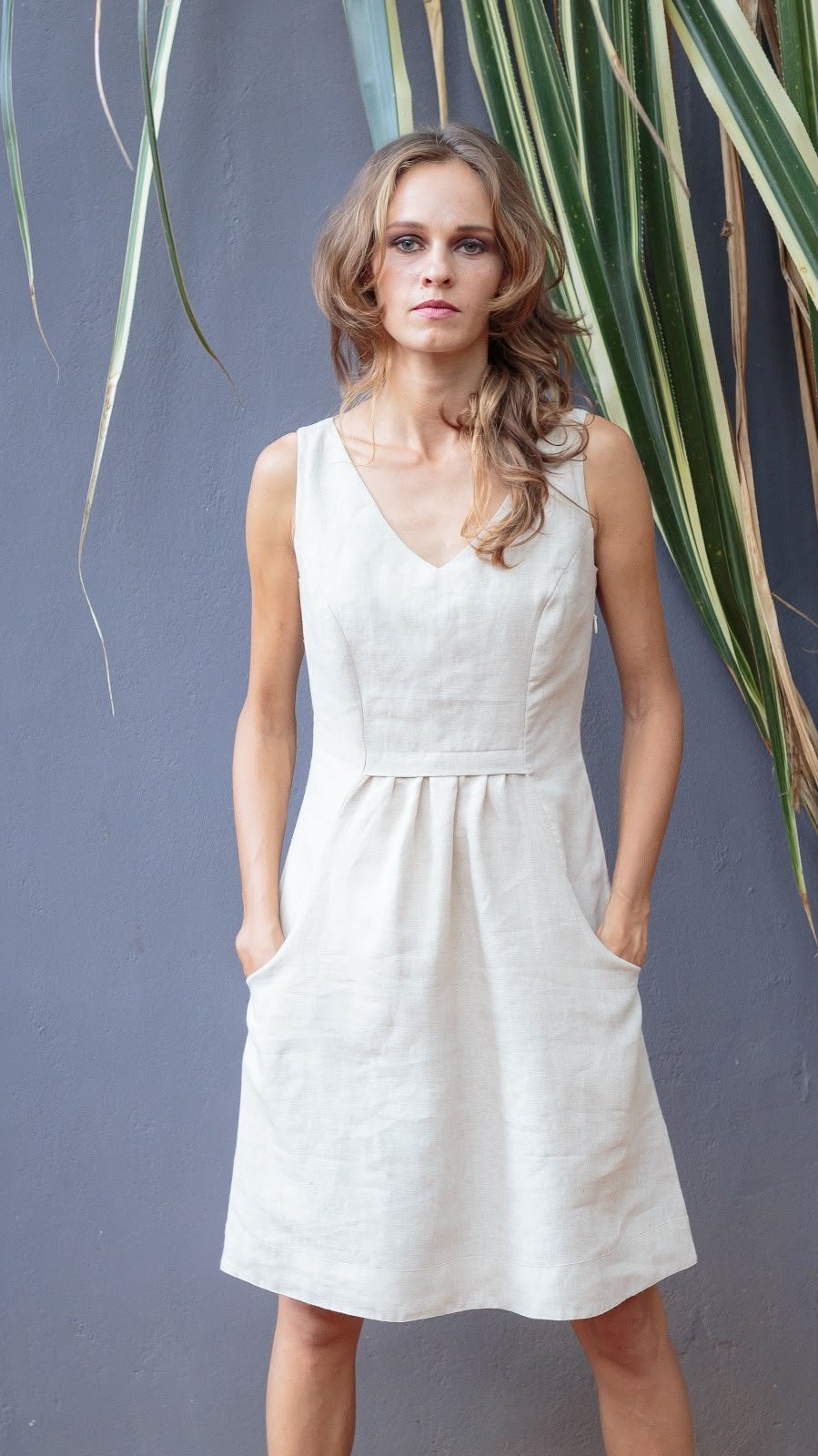 Ursinia Linen Dress